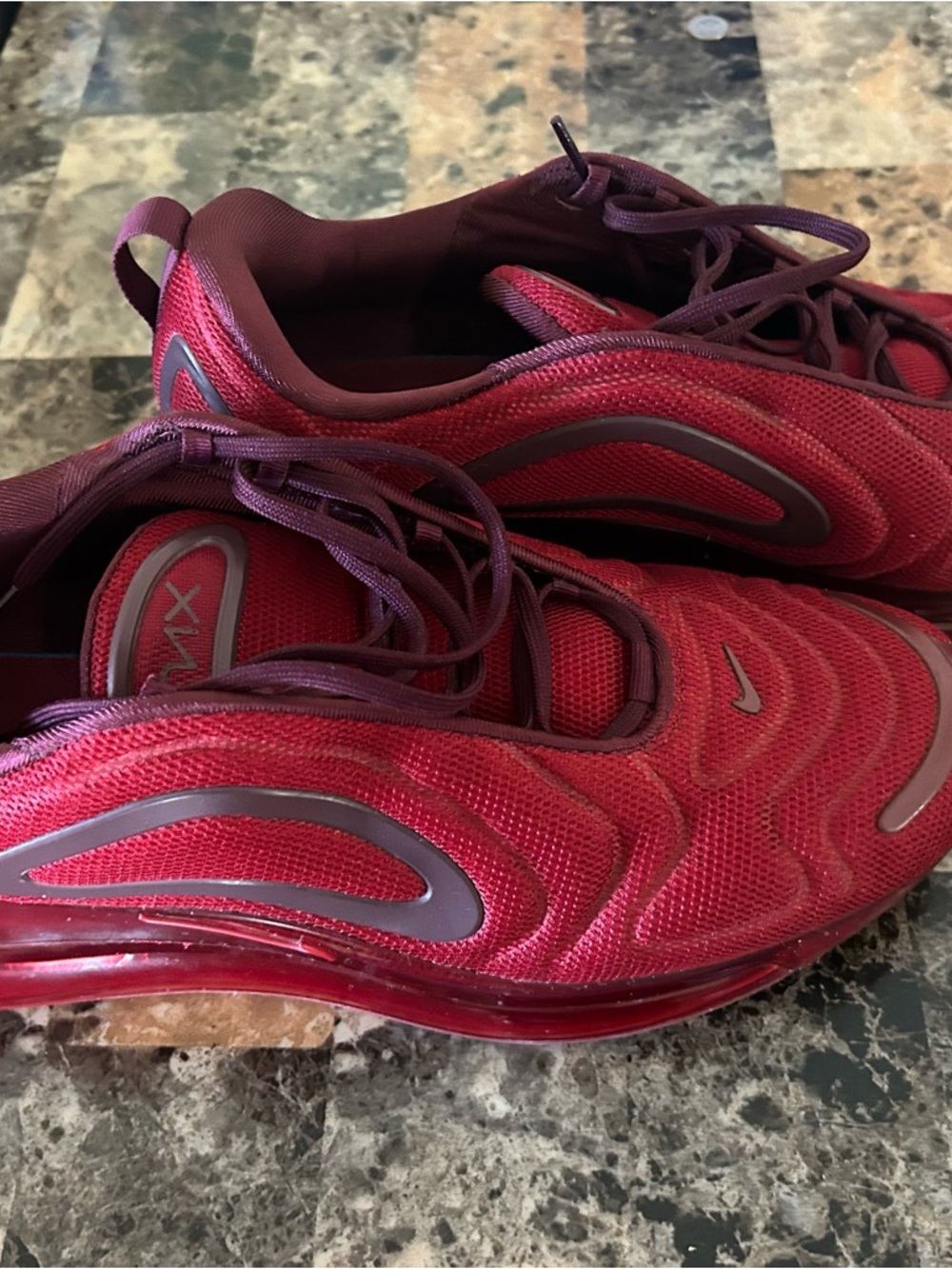Nike Air Max 720 Night Maroon - Men's Size 12 (AO2924-601)